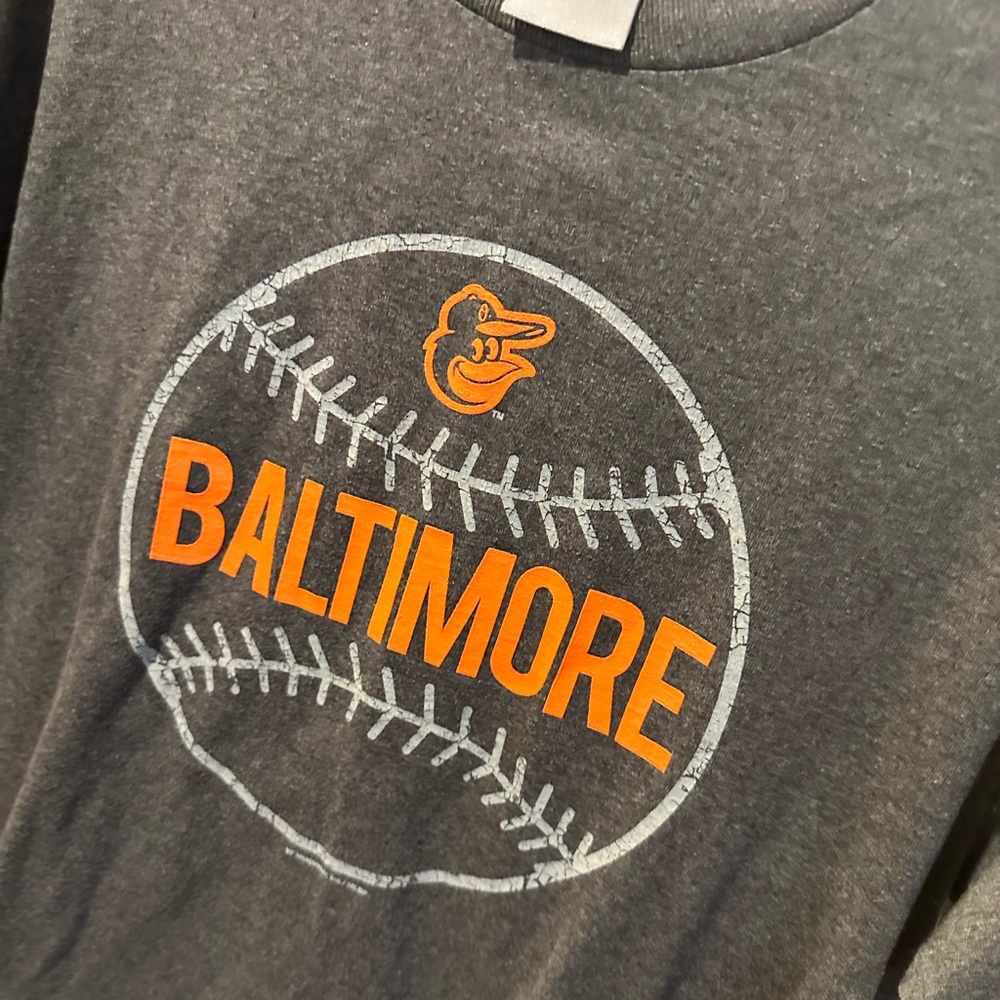 Baltimore Strong! NWOT Baltimore Orioles Retro  Tee Shirt